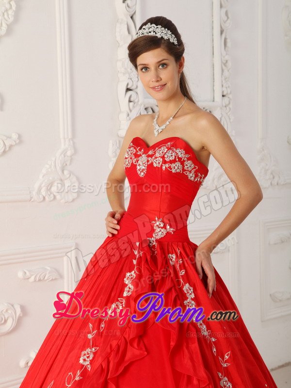 2014 Satin Taffeta Embroidery Beaded Sweet 16 Dresses Colors