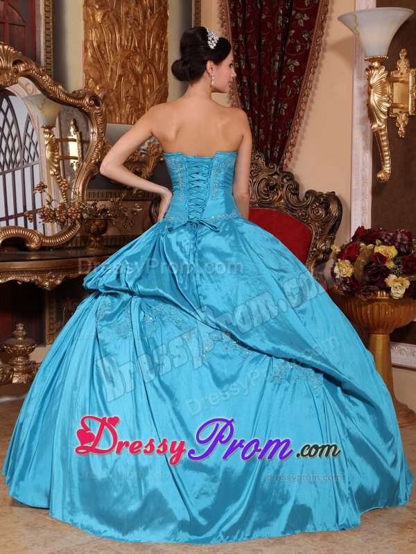 Discount Beaded Appliques Sweet 15 Dresses Colors to Choose