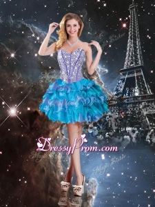 Hot Sale Sweetheart Mini-length Prom Dress in Multi Color